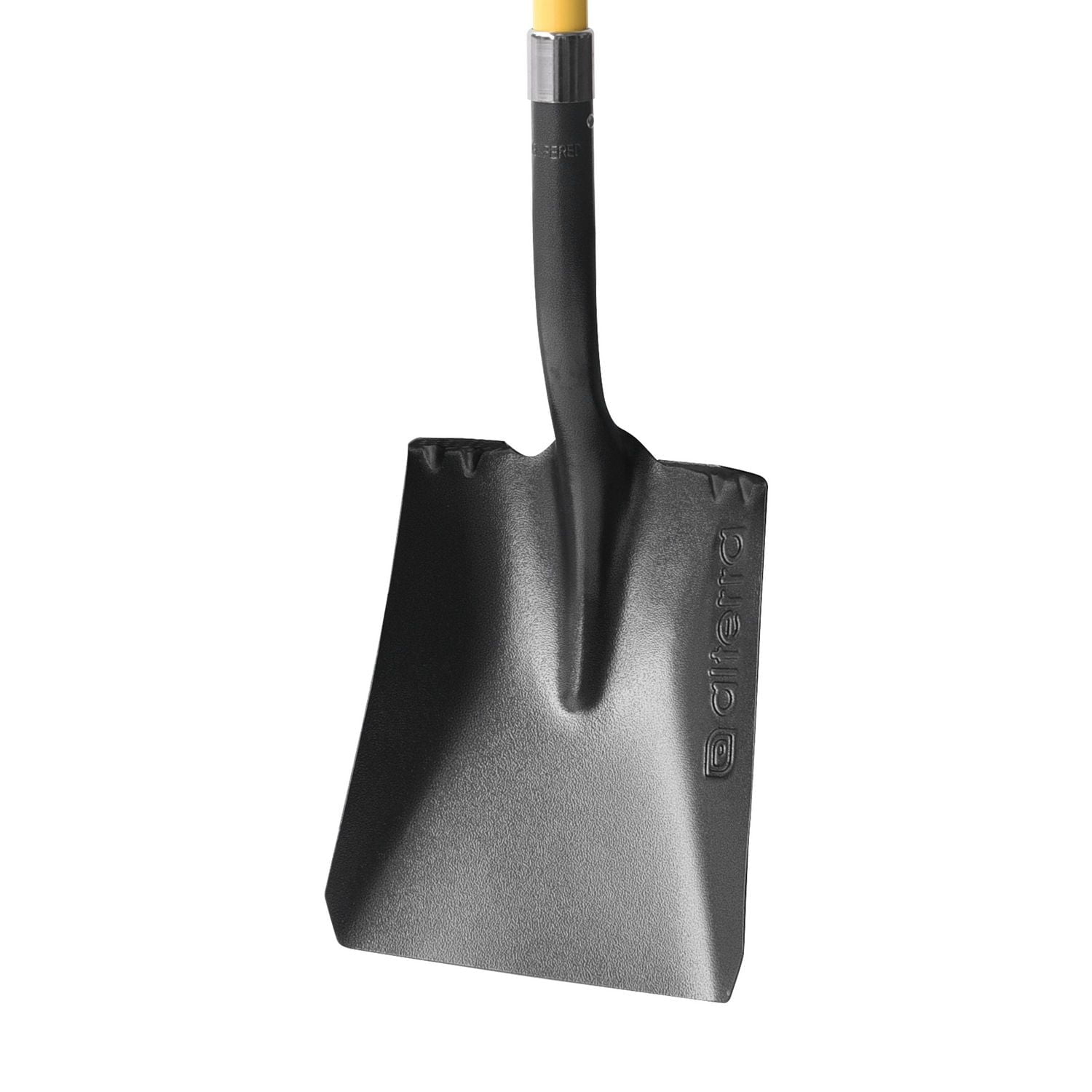 Alterra Fiberglass Long Handle Transfer Shovel