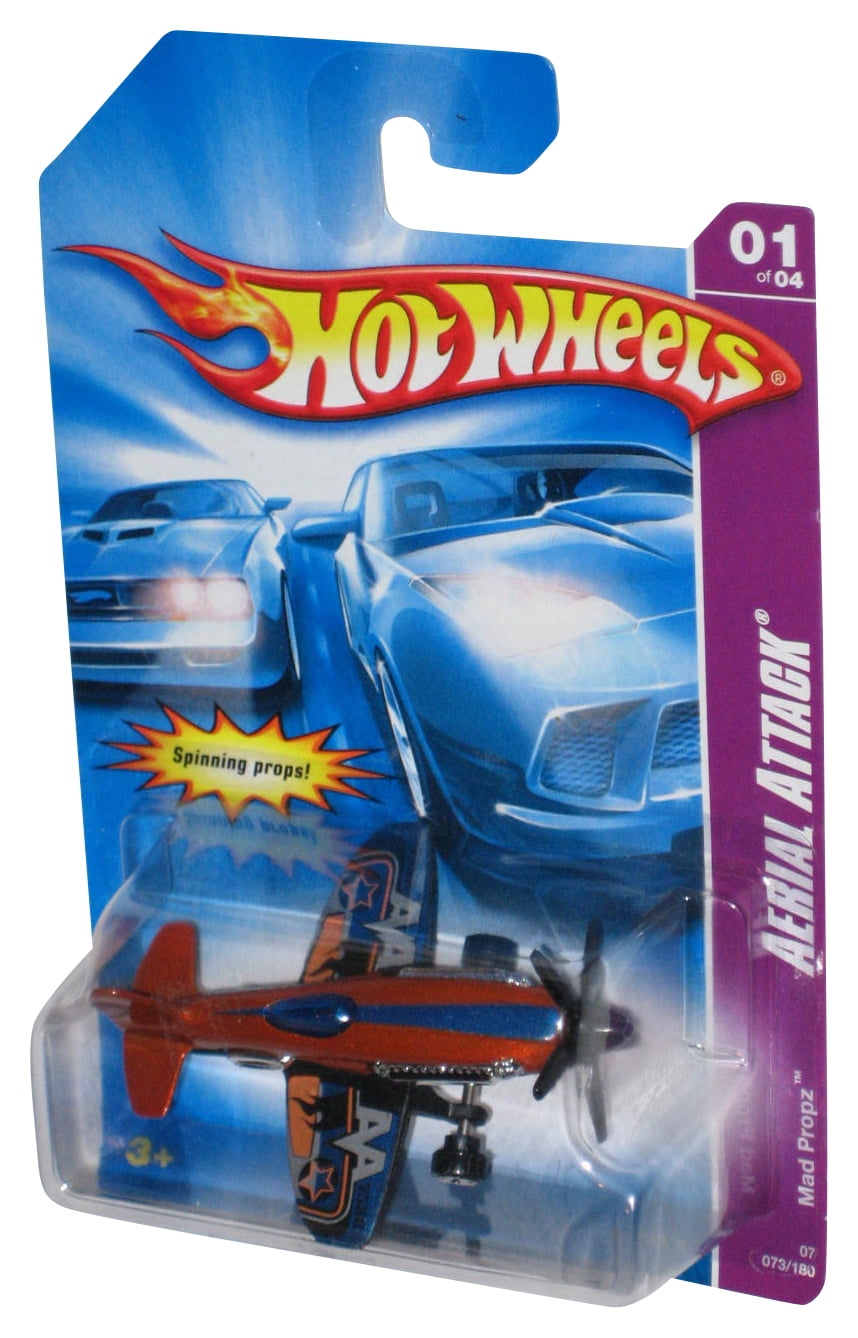 hotwheels ホットウィール MAD PROPZ 10台セット Hot Wheels HW Racing '10 Blue & Yellow Mad Propz Toy Plane