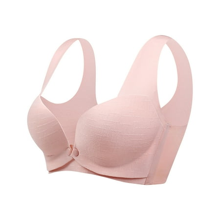 

Maternity Nursing Bra For Women Ladies Traceless Comfortable One-piece No Steel Ring Front Buckle Breastfeeding Bra Woman Underwear Nursing Bra For Sleeping