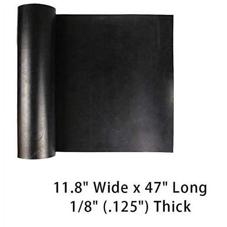 RS15253000 NABOWAN Solid Rubber Sheets,Strips,Rolls 1/16 (.062) Thick x  1 Wide x 120 Long, Thin Neoprene Rubber, Perfect for DIY Gasket