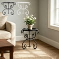 thumbnail image 7 of Wrought Iron Gazing Ball Plant Stand, Multipurpose Decorative Metal Plant Riser for Yard, Flower Bed, Patio, Porch & Indoor Display, 7 of 7