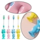 thumbnail image 3 of Cepillo de dientes de dibujos animados para niños, carbón de bambú, pelo suave, Gel de sílice, cepillo de limpieza de dientes bonito, cepillo de dientes con mango corto, 3 of 5