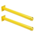thumbnail image 5 of 2Pack Yellow Parking Safety Bollard Steel Bollard Post Sidewalk Parking Barrier, 5 of 13