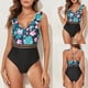thumbnail image 1 of TaTaai Women's Performance Swimwear, Sleeveless Diving Suit with Chest Pad, Athletic Surfing Set for Beach and Vacation Gift, 1 of 9