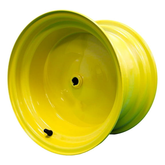 12x7.5 Hubbed Wheel John Deere Yellow