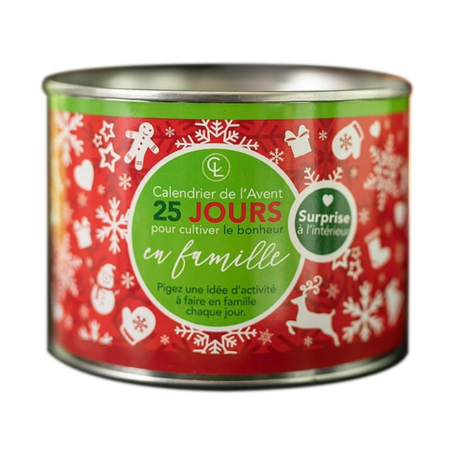 Chantal Lacroix - Calendrier d'Activités de l'Avent « les Fêtes en Famille » (en Français)