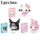 thumbnail image 3 of Bloques de construcción de Hello Kitty, figuras de anime de Sanrio, Kuromi, juguetes ensamblados, adornos decorativos, modelos de rompecabezas para niños, muñecas, regalos, 3 of 5