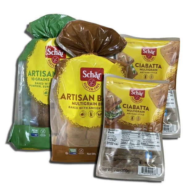 Gluten Free Bread Combo Packs (10 Grain Bread, Multigrain Bread