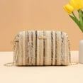 thumbnail image 3 of Colorful Straw Bag Women Woven Beach Bags Rainbow Pattern Shoulder Bag Spring Summer Purse, 3 of 6