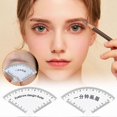 thumbnail image 2 of Fast Drawing Eyebrow Ruler Microblading Mapping Tool Eyebrow Shaping Makeup Drawing Guide Ruler, 2 of 5