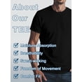thumbnail image 3 of Men's T-Shirt Featuring a Goat Stack Design with a Wrinkle Effect, Tailored for a Front Shoulder Fit., 3 of 6
