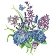 thumbnail image 4 of Paquet de Broderie Croisée Fleur Estampée et Comptée DIY Point d'Aiguille 14CT, 4 of 8