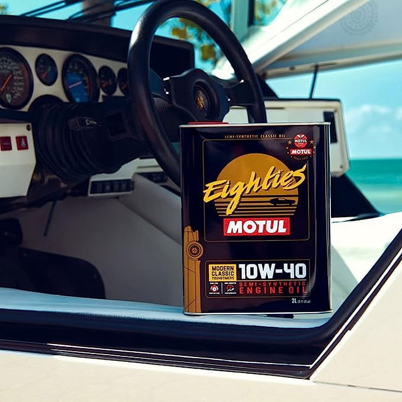 Motul 10W40 Classic Eighties Oil - 10x2L