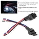 thumbnail image 5 of Zócalo de precableado, 2 piezas 3157, adaptador de enchufe macho, cable de extensión, adaptador de bombilla, cable de extensión, diseño aerodinámico, 5 of 8