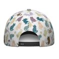 thumbnail image 3 of Cute Cat Baseball Cap - Hand-Drawn Cat Illustration Adjustable Snapback Hat for Pet Lovers, 3 of 3