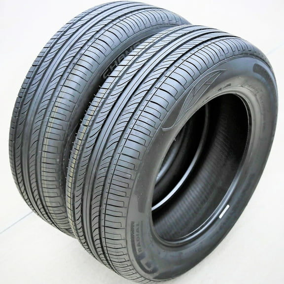 Pair of 2 (TWO) GT Radial Champiro Ecotec 205/65R16 95H AS A/S All Season Tires Fits: 2016-21 Chevrolet Malibu L, 2013-17 Honda Accord LX