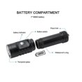 thumbnail image 4 of Diving Flashlight, Waterproof Dive Lights , Mini Led Dive Torch With Tail Rope, Rechargeable Underwater Torch For Tech Diving/wreck Diving/fishing, 4 of 5