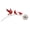 A, variant on KGJQ Bird Floral Garden Stake, Rustic Metal Bird Yard Art Decorations with Dandelion Accent, Weather-Resistant Bird Garden Sculpture for Lawn Patio Flower Bed Backyard, Memorial Gift
