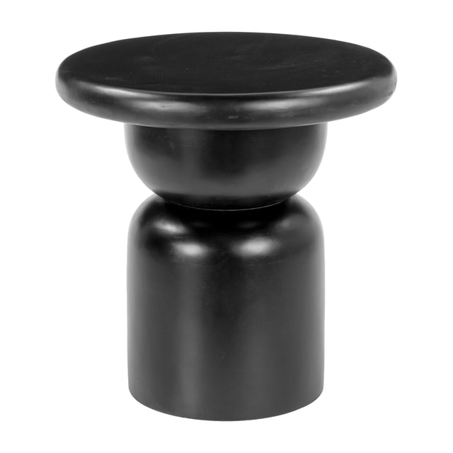 Mesa Lateral Hals Negro - Kessa Muebles