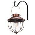 thumbnail image 1 of Mistaha Solar Powered Wall-mounted Pendant Light with Light Control and IP65 Waterproof Level, 600mAh Rechargeable Battery, Hook Included, 1 of 6