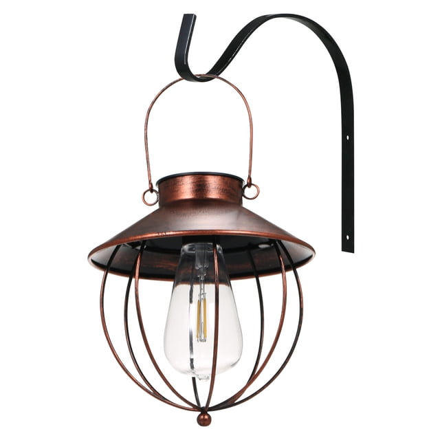 Mistaha Solar Powered Wall-mounted Pendant Light with Light Control and IP65 Waterproof Level, 600mAh Rechargeable Battery, Hook Included