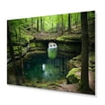 thumbnail image 2 of Designart "Hot Spring National Park Arkansas Natural Oasis" Landscapes Metal Wall Art Prints, 2 of 5