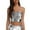 Silver, variant on ZZwxWA Womens Sequin Tube Top Stretchy Sleeveless Crop Tops Metallic Sparkly Tube Tops for Halloween Party Clubwear