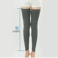 thumbnail image 4 of Thigh High Compression Stockings Footless Compression Socks for Women & Men, 4 of 4