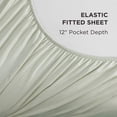 thumbnail image 4 of The Sheet Lab Cloud Embrace Sheet Sets, 3-Piece Twin, Sea Foam Green, 4 of 8