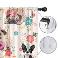 thumbnail image 4 of Blackout Kids Curtains,Dogs with Party Hats and Flowers Childrens Insulated Curtains Set Of 2,Bedroom Essentials,Toddler Room Decor 42x84in(106x213cm), 4 of 4