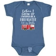 thumbnail image 3 of Inktastic Future Firefighter Like Daddy Boys Baby Bodysuit, 3 of 5