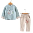 thumbnail image 3 of Kogui Boys Hawaiian Outfits Boys Clothes 2 Piece Short Sleeve T-Shirt Tops & Shorts Set Casual Kids Boys Summer Outfit 4T 5T (Green,4-5 Years), 3 of 8