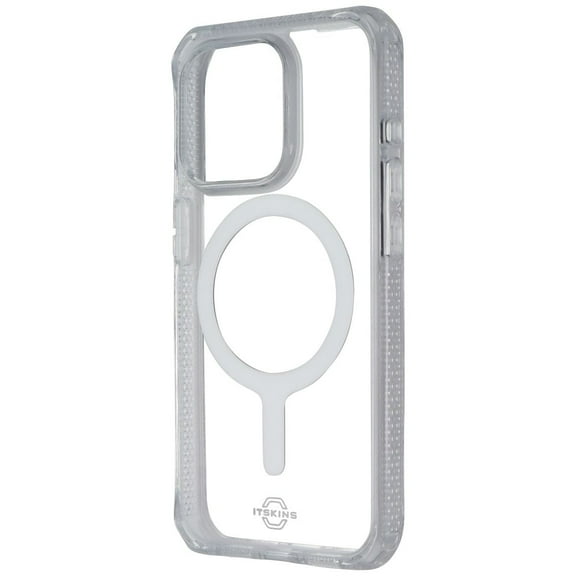 ITSKINS Hybrid__R Clear Series Case for MagSafe for iPhone 15 Pro - Clear