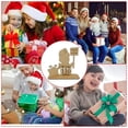 thumbnail image 3 of Calendario de Adviento de madera para Navidad, árbol de Navidad, casa, cuenta atrás, adornos de mesa, decoración del hogar para regalos de Año Nuevo, 3 of 4