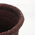thumbnail image 4 of Soimiss 1Pack Woven Baskets Flower Pot Container Seaweed Antique Color Natural Style, 4 of 4