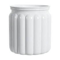 Wovilon Transparent Hydroponic Small Potted Plant Pots Indoor Living Room Desktop Transparent Hydroponic Plastic Flower Pots A Must For Green Plant Lovers Transpare