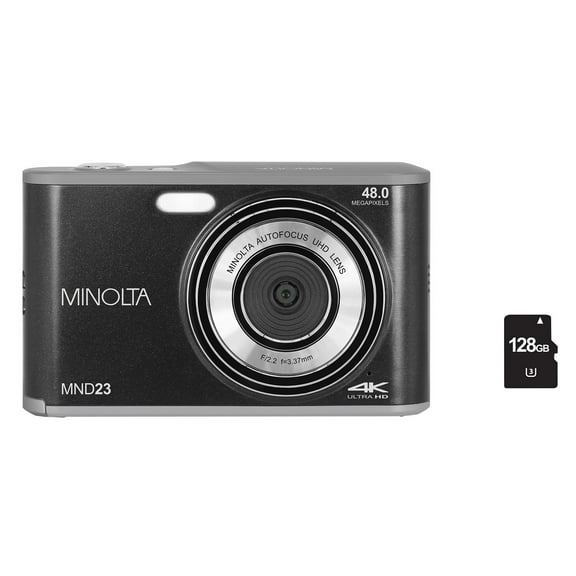 Minolta MND23 48 Megapixels Point and Shoot Selfie Digital Camera