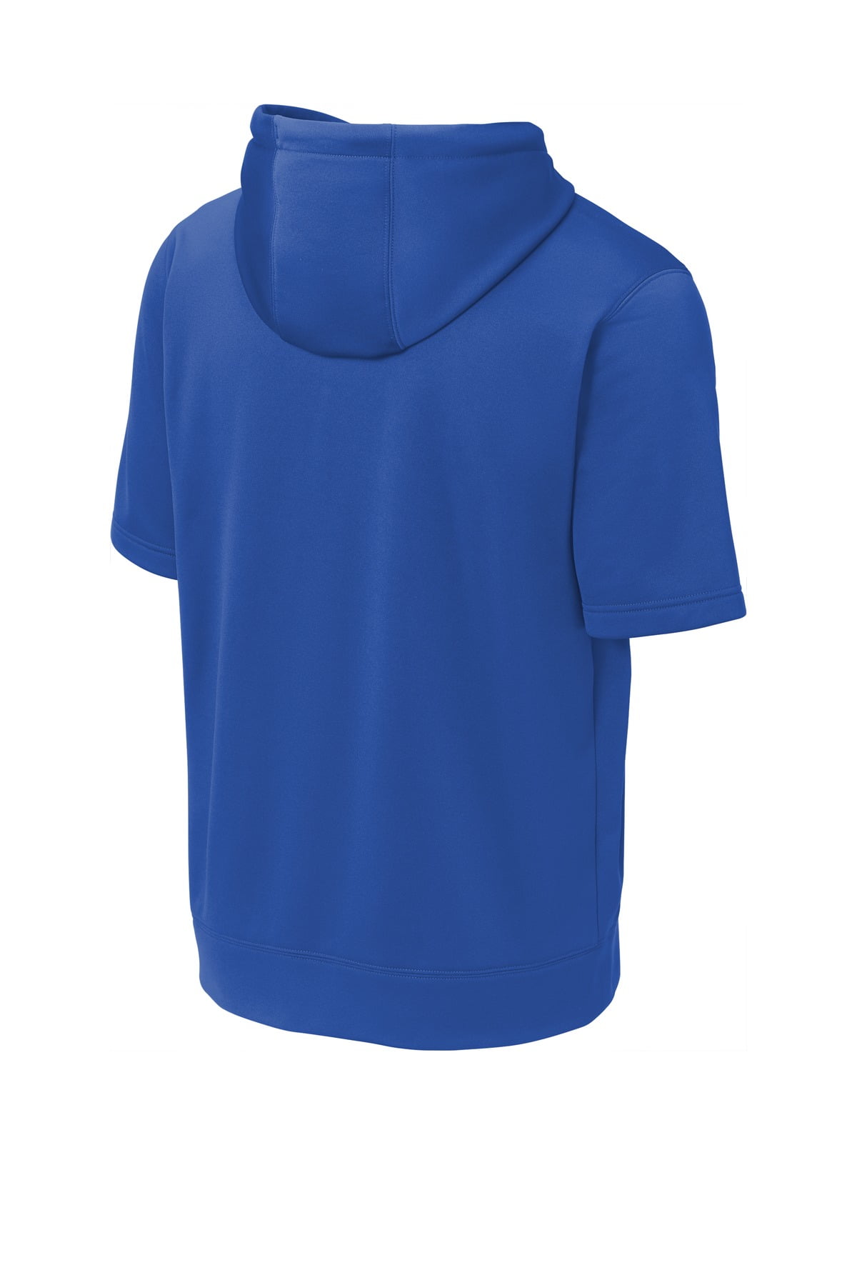 Sport-Tek ST251 Men's Short Sleeve Fleece Hoodie – Moisture Wicking, Breathable Pullover For Sports & Casual Wear
