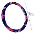 thumbnail image 4 of Flamingo 14.5 Inch Printing PVC Leather Auto Accessories Steering Wheel Covers for Car Wheel Covers, 4 of 6