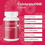 Celebrate Vitamins CelebrateONE Bariatric Once Daily Multivitamin Capsules, Iron Free, 30 count