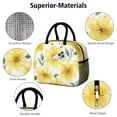 thumbnail image 4 of Obrewu Pioneer Flower Lunch Bag for Adult, Insulated, Leakproof, Oxford Cloth, 4 of 7