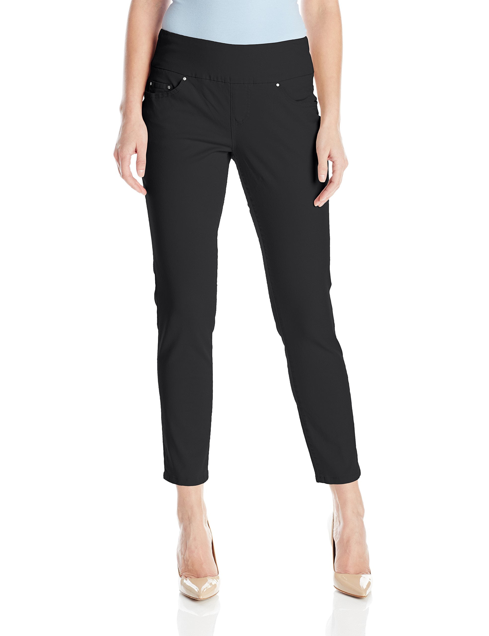 JAG Jeans - Women's 14x26 Pull On Cropped Stretch Jeans 14 - Walmart ...