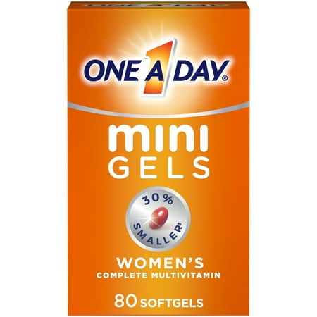 One A Day Women's Mini Gels, Multivitamins for Women, 80 Ct