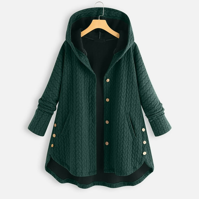 Women's high low winter coat sale