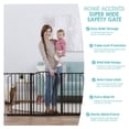 thumbnail image 5 of Super Wide Safety Gate for Home, Walk - Through, Pressure & Hardware Mounted, 5 of 9