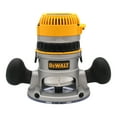 thumbnail image 2 of DEWALT DW616 1-3/4 HP Fixed Base Router – 11 Amp Motor, Variable Speed 8,000-24,000 RPM, 1/4" & 1/2" Collet Capacity, Precision Depth Adjustment – Ideal for Woodworking & Edge Profiling, 2 of 9