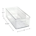 thumbnail image 5 of Mainstays Plastic Pull-Out Colander Bin with Removable Drainage Tray, Large, Clear, Ideal Use for Storage and Transport, 5 of 10