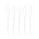 thumbnail image 5 of BRIGHTFUFU Cuerdas colgantes decorativas de 5pcs, correas para el cuello para tarjeta de trabajo Tarjeta de cofre Tarjeta de identificación de marca de la escuela (Blanco), 5 of 8