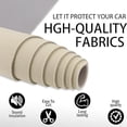 thumbnail image 5 of Woudy Automotive Suede Headliner Fabric with Foam Backing Car DIY Replace - Large Size, 5 of 9