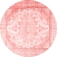 thumbnail image 1 of Ahgly Company Indoor Round Persian Red Traditional Area Rugs, 7' Round, 1 of 4
